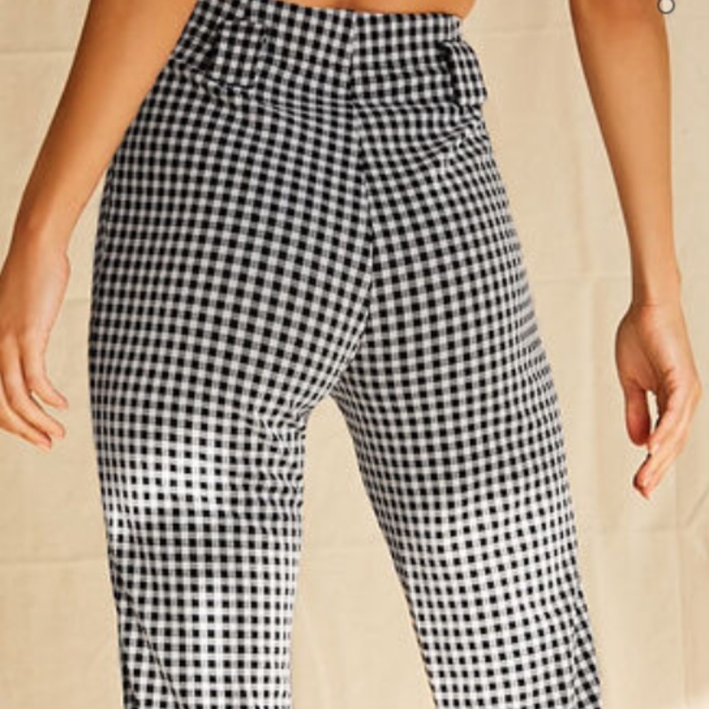 Urban Outfitters BDG Gingham Zippered Pants
